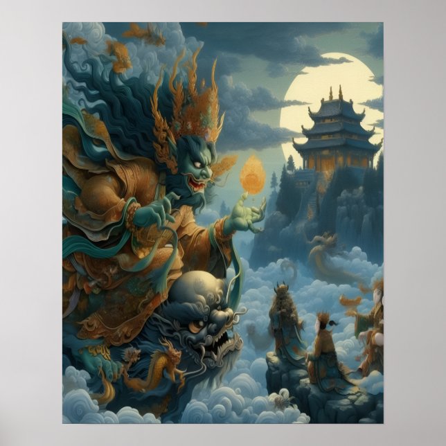 Poster Oni Jinn (Frente)