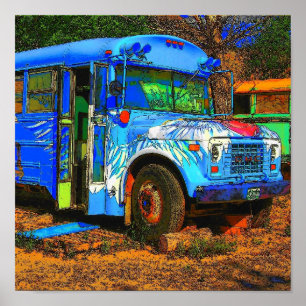 Póster Ônibus de Ol'hippy