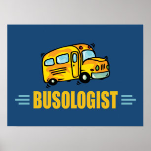 Poster Ônibus Engraçado