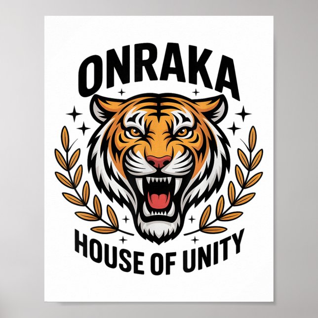 Poster Onraka House Of Unity School Srit (Frente)
