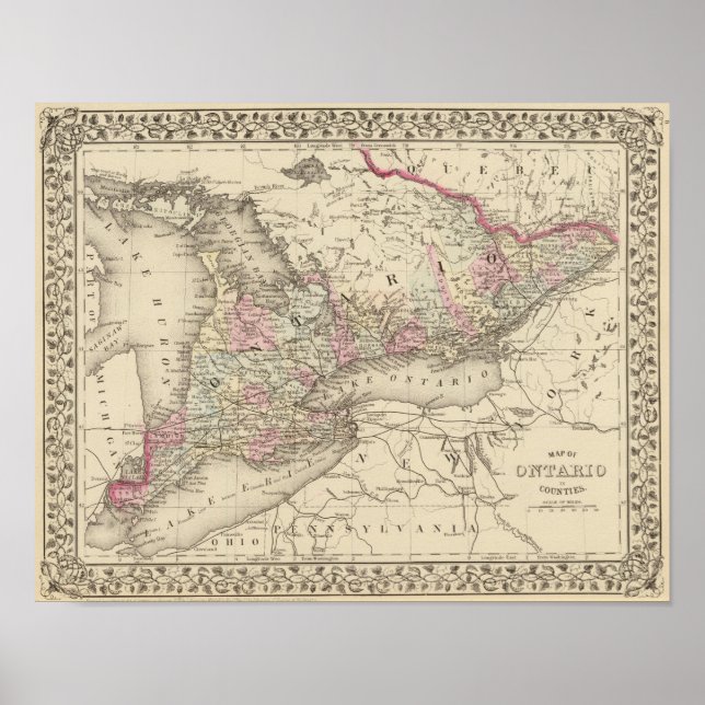 Póster Ontário (Frente)