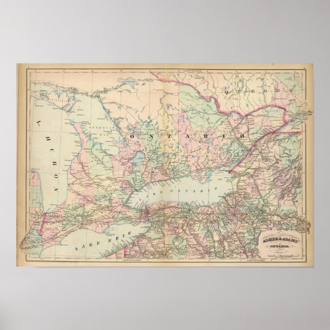 Póster Ontário (Frente)