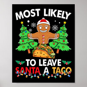 Poster Ontem Eu Realmente Quis Tacos E Agora Estou Comend