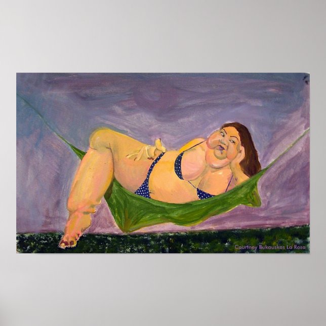 Póster Ooh La, Courtney Bukauskas La Rosa (Frente)