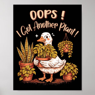 Poster Opa, Consegui Outra Planta Amante de Plantas Engra