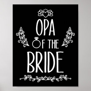 Poster Opa Da Família De Festas de casamento 1