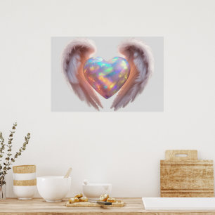 *~* Poster Opal Wings Angel Wings AP78 brilhando n