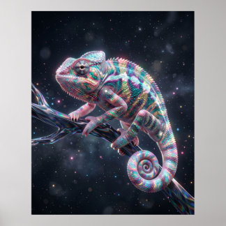 Poster Opala Camaleão Holo Ramo