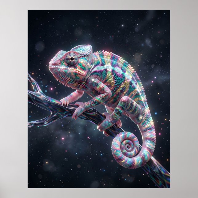 Poster Opala Camaleão Holo Ramo (Frente)