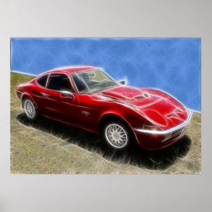 Poster Opel GT