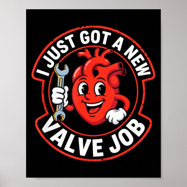 Poster Open Heart Surgery Recovery Funny  (Frente)