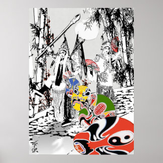 Poster Ópera chinesa