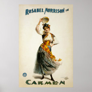 Póster Ópera de Carmen