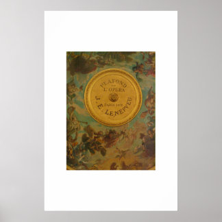 Póster Ópera de Paris