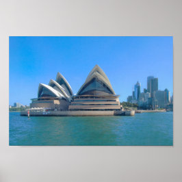 Poster Ópera de Sydney, Austrália