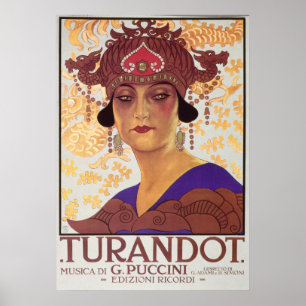 Poster Ópera de Turandot