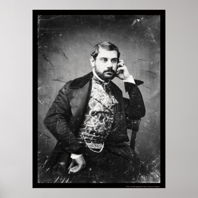 Poster Ópera italiana Sesto Benedetti Daguerreótipo 1849 (Frente)
