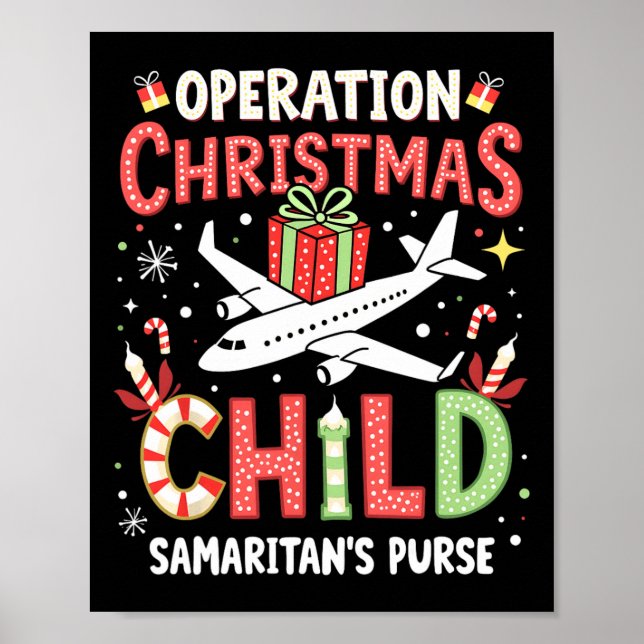 Poster Operação Engraçada Família Criança Natal Correspon (Frente)