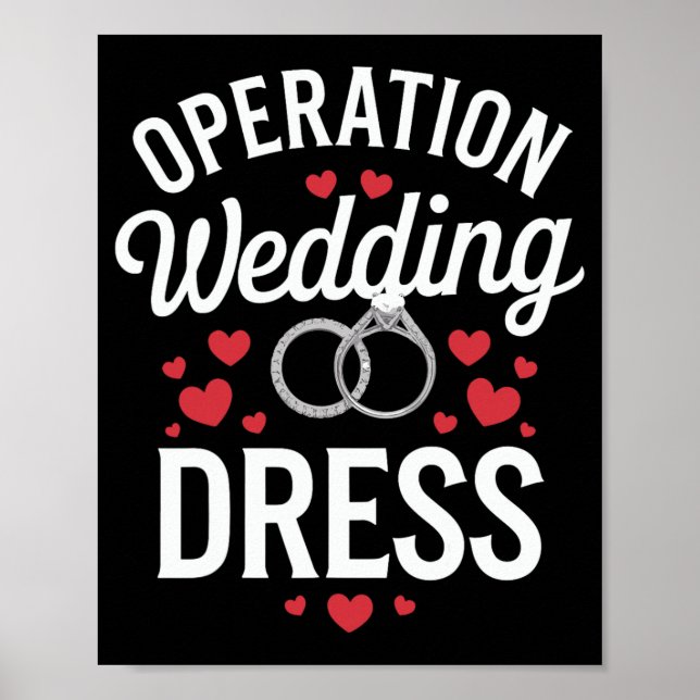 Poster Operação Vestido de Casamento (Frente)
