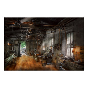 Póster Operador - Millwright