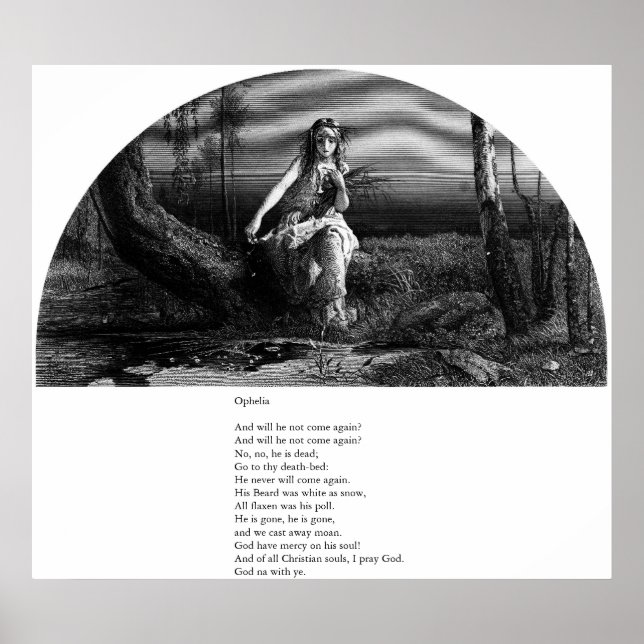 Poster Ophelia (Frente)