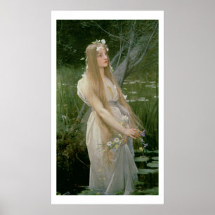 Póster Ophelia (óleo em canvas)