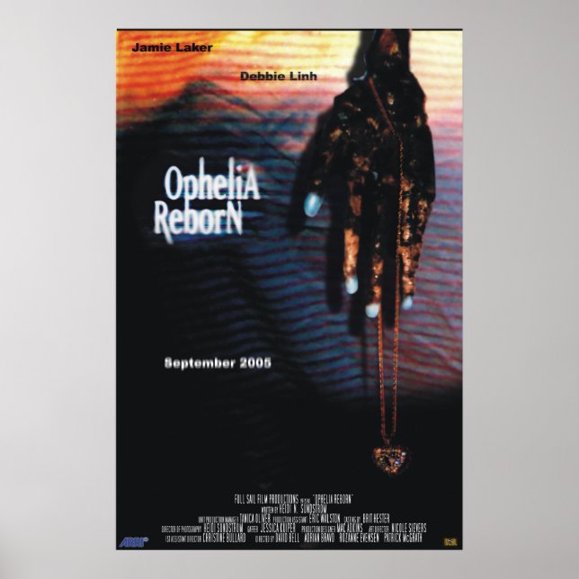 Póster Ophelia Reborn (Frente)