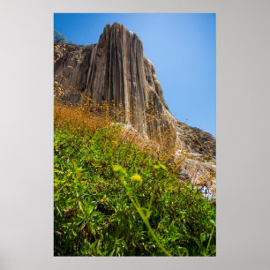 Póster Opinião a água do EL de Hierve, Oaxaca, México