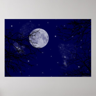 Póster Opinião da lua