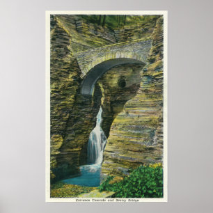 Poster Opinião da ponte da cascata e da sentinela da
