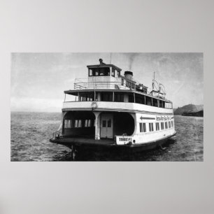 Poster Opinião de Astoria, Oregon da fotografia de Megle