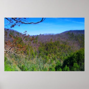 Póster Opinião de Blue Ridge Mountains