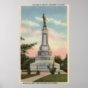 Poster Opinião de James W. Marshall Monumento # 1
