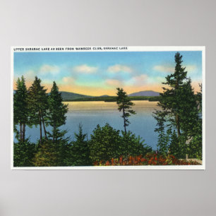 Poster Opinião do clube de Wawbeek do lago superior