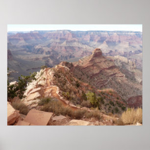 Póster Opinião do Grand Canyon da fuga sul de Kaibab