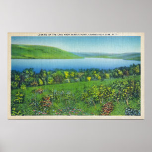 Póster Opinião do ponto do Seneca do lago