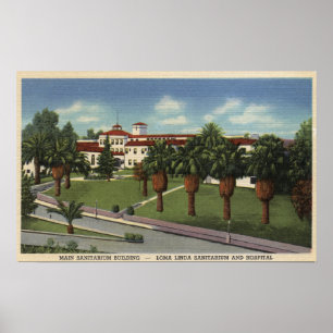 Poster Opinião do Sanitarium & do hospital de Loma Linda