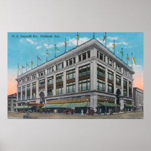 Póster Opinião exterior H.C. Capwell Co. Bldg