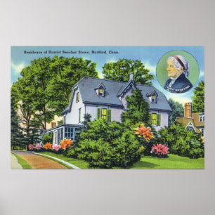 Póster Opinião exterior Harriet Beecher Stowe