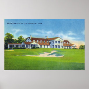 Poster Opinião exterior o clube de Brooklawn