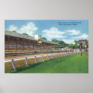Poster Opinião justa do autódromo das terras
