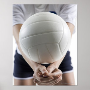 Póster Opinião meados de da seção uma jovem mulher que