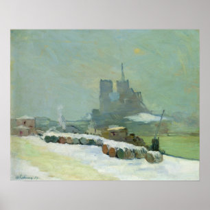 Póster Opinião Notre Dame, 1894 (óleo em canvas)