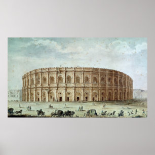 Póster Opinião o anfiteatro romano