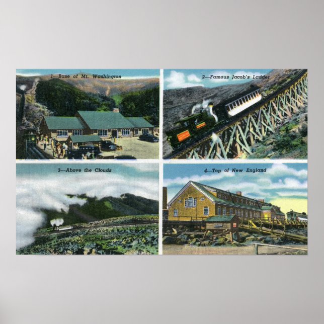 Póster Opiniões Cênicas da Viagem para a Cúpula (Frente)