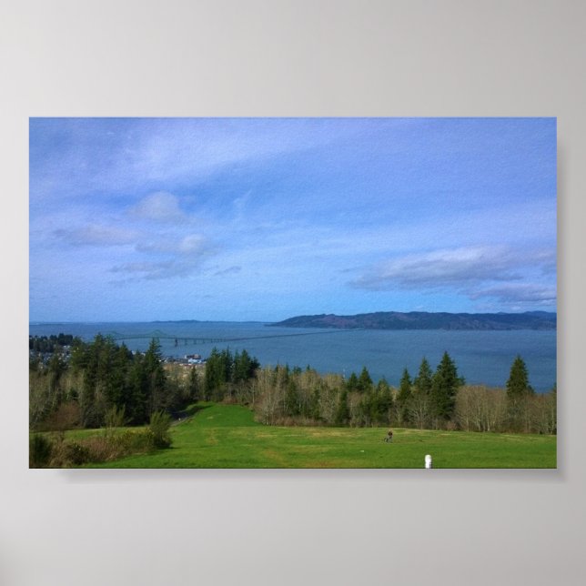 Poster Opiniões da Coluna Astoria, Oregon (Frente)