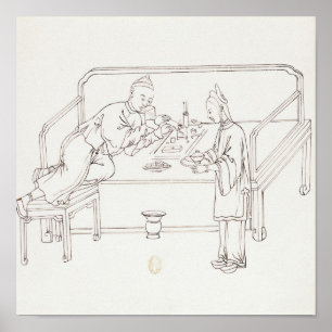 Póster Ópio Fumante