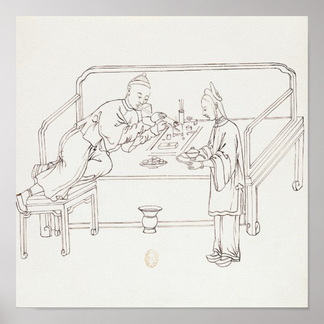 Póster Ópio Fumante (Frente)