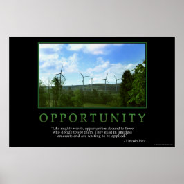 Poster Oportunidade