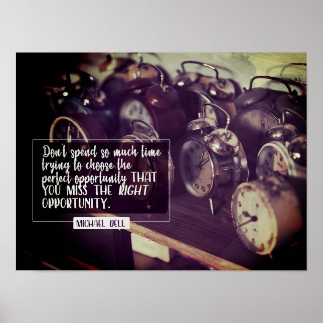 Poster Oportunidade certa (Frente)